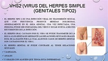 HISTORIA NATURAL DEL HERPES AGENTE VHS 1 HERPES