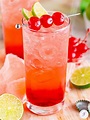 Dirty Shirley Drink {Shirley Temple Cocktail} - Belly Full