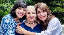 Mother of Bollywood Sushma Seth With Her Daughter, and Granddaughter ...