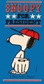 Snoopy For President | Snoopy funny, Charlie brown and snoopy, Snoopy ...
