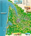Tourist map of surroundings of Bordeaux - Ontheworldmap.com