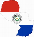 Paraguay Bandera Mapa - Gráficos vectoriales gratis en Pixabay