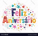 Feliz aniversario portuguese happy birthday card 2