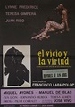 Cartel de la película El vicio y la virtud - Foto 12 por un total de 12 ...