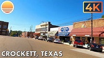 🇺🇸 [4K60] Crockett, Texas! 🚘 Drive with me through a town in Houston ...