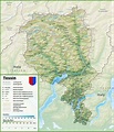 Carte Du Canton Du Tessin Tessin Kartographie Karten | Images and ...