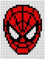 Cara de spedeman | Spiderman perler bead patterns, Pixel crochet ...