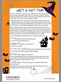 The Crazy Students: Halloween competition: Write a ghost story!