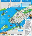 Maps of New York top tourist attractions - Free, printable - MapaPlan ...