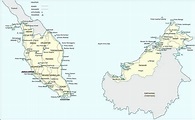 Karten von Malaysia | Karten von Malaysia zum Herunterladen und Drucken