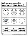 Emotions Worksheets For Kindergarten Pdf