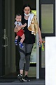 krysten ritter seen enjoying the weather with her son in los angeles ...