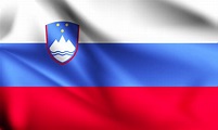 Slovenia 3d flag close up 1228875 Vector Art at Vecteezy