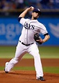 James Shields pitches 7 shut out innings for win #15 9-21-12. The Rays ...