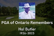 PGA of Ontario Remembers Hal Butler: Media Centre - PGA of Ontario