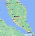 google map of malaysia
