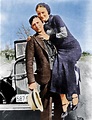 I colourised this photo of Bonnie and Clyde from the early 1930’s : r ...