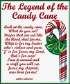 Candy Cane Poem Free Printable - Printable Word Searches