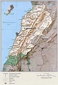Mapas Imprimidos de Líbano con Posibilidad de Descargar