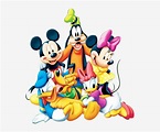 Mickey Mouse And Friends Happy Birthday Transparent PNG - 561x600 ...