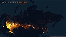 地圖客 - 俄羅斯的人口分布，大致位在歐俄平原區。西伯利亞地區人口較少，且幾乎是沿著西伯利亞大鐵路分布。...