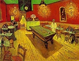 El Café de Noche [1888] (Vincent Van Gogh)