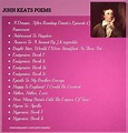 John Keats Poems