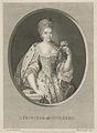 Louisa, 1753 - 1824. Princess of Stolberg and Countess of Albany; wife ...