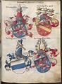 Wappen der Landgrafen von Thüringen, Elsaß, Leuchtenberg ud Hessen ...