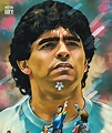 10+ Maradona Dibujo