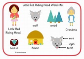 Little Red Riding Hood - word mat - Free Teaching Resources - Harriet ...