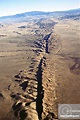 San Andreas Fault easily visible | Stock Photo