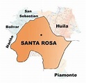 Santa Rosa Cauca: LIMITES DEL MUNICIPIO DE SANTA ROSA