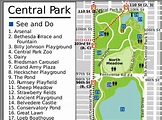 Mapa de Central Park | Turismo Nueva York | Mapa interactivo. Qué ver