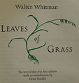 Leaves of Grass by Walt Whitman; Published by the Arion Press | The ...