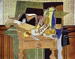 Still Life with "Le Jour", 1929 - Georges Braque - WikiArt.org