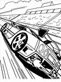 Race Car Coloring Pages – Printable Coloring Pages