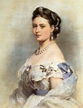 La Princesse Victoria de Prusse en 1867 par le peintre F-X Winterhalter ...