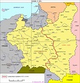Granice Polski Przed 1939 Mapa | Mapa