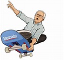 Bernie Sanders Skateboard Sticker | Etsy