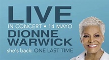 Dionne Warwick en Chile 2023: Fecha, lugar y venta de entradas — Futuro ...