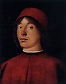 Portrait of a Young Man by COSTA, Lorenzo the Elder