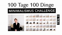 100 Tage 100 Dinge -Teil2- incl.Roomtour - Minimalismus-Challenge - YouTube