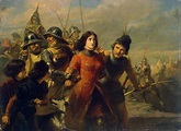 Capture of Joan of Arc Painting | Dillens Adolphe-Alexandre Oil Paintings
