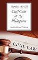 REPUBLIC ACT NO. 386 THE CIVIL CODE OF THE PHILIPPINES eBook ...