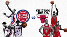 Chicago Bulls vs. Detroit Pistons, United Center, Chicago, April 9 2023 ...
