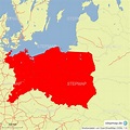 StepMap - Großpolen - Landkarte für Europa