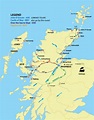Map Of Area Around Inverness Scotland - Map Ireland Counties and Towns