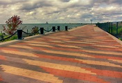 Mile-Long Pier - Lorain, Ohio Photograph by Mitch Spence - Pixels