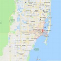 Donde se encuentra Miami, Mapa, Turismo, Ciudad